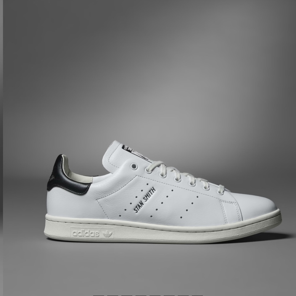 NWT adidas Stan Smith Lux shoes, white/grey, men’s 12